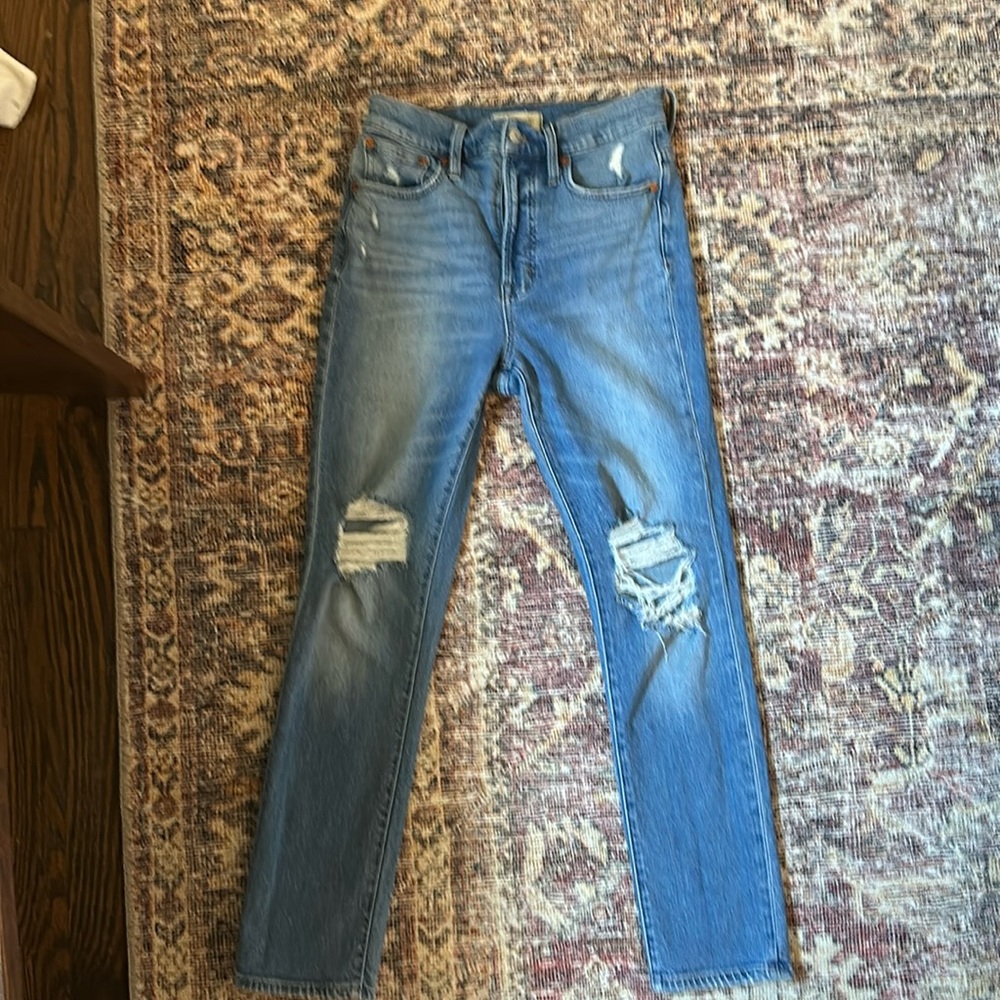 madewell Perfect Vintage Jean in Denman Wash / 25
